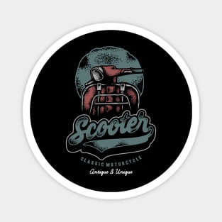 Scooter Motorcycle gift driving Magnet